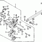 VF1100S Задний суппорт тормозной