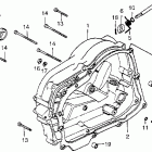 XR100 Крышка картера правая