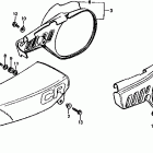 CR60R Сиденье и обшивка боковая