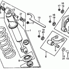 CR60R Задний амортизатор