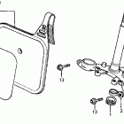 CR60R Steering stem 84