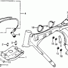 XR100 Frame @ ignition coil