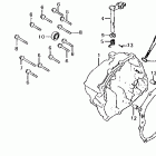 XL125S Крышка картера правая