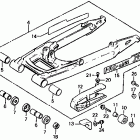 CR60R Swingarm @ drive chain