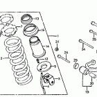 XL200R Задний амортизатор