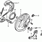 XR80 Передний тормоз