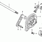 XR200 Задний тормоз