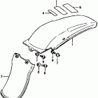 CR60R Заднее крыло