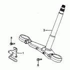 VF750F Steering stem @ horn