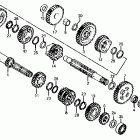 XL125S Трансмиссия