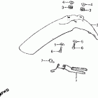 XL125S Переднее крыло