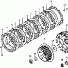 XR500R Clutch 83-84