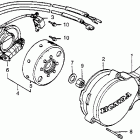 CR80R Генератор и крышка