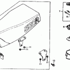 XR500R Seat @ tools 81-82