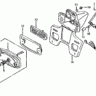 XL200R Фонарь задний