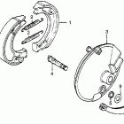 CR80R Передний тормоз