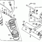 VF1000F Задний амортизатор