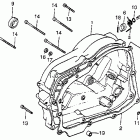 XR80 Крышка картера правая