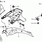 VT500FT Vt500ft  rear fender