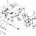 XL200R Swingarm @ chain guard