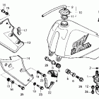 CR500R Fuel tank 84