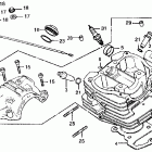 XL200R Головка цилиндра
