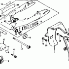 XR500R Swingarm @ chain case 82