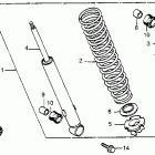 XR100 Задний амортизатор