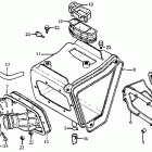 XR350R Air cleaner 83-84