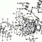 VF750F Передняя головка цилиндров