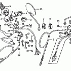 XL200R Control levers @ switches  @ cables