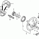 XR200 Передний тормоз