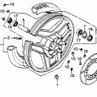 VF750F Переднее колесо