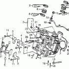 VF1000F Передняя головка цилиндров