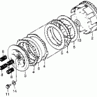CR80R Сцепление