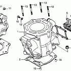 CR250R Cylinder head 84