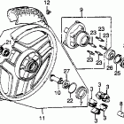 VF750F Заднее колесо
