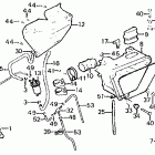 XL125S Воздухозаборник