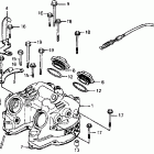 XR500R Cylinder head cover 83-84