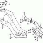 XR500R Глушитель
