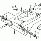 CB1000C Swingarm @ drive shaft