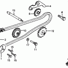 C70 Цепь ГРМ и натяжитель