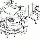 CX650T Windscreen @ inner panel
