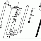 XL185S Front shock absorber 82-83