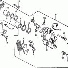 FT500 Передний тормозной суппорт