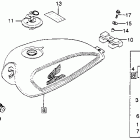 CM250C Топливный бак