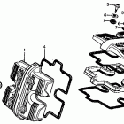 VF750S Крышка головки цилиндров