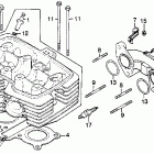 CM250C Головка цилиндра