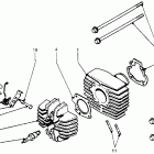 PA50II Цилиндр и головка цилиндра