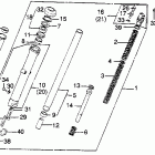 CM450A Cm450a / c front fork